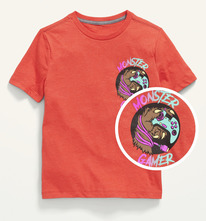 �������� Oldnavy Short-Sleeve Graphic Tee For Boys Color: Monster Gamer